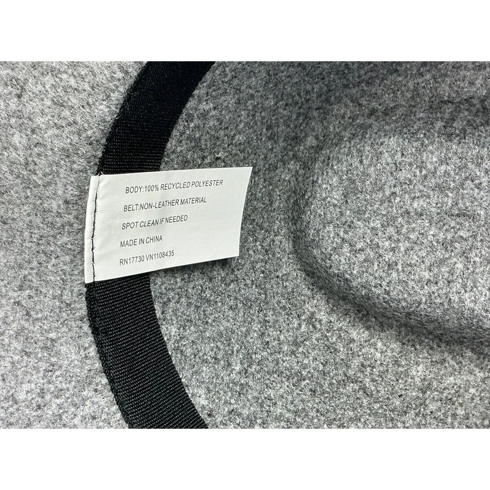 Cat & Jack Toddler Gray Fedora Hat 12-24M Recycled Polyester‎ HW57152VW NEW
